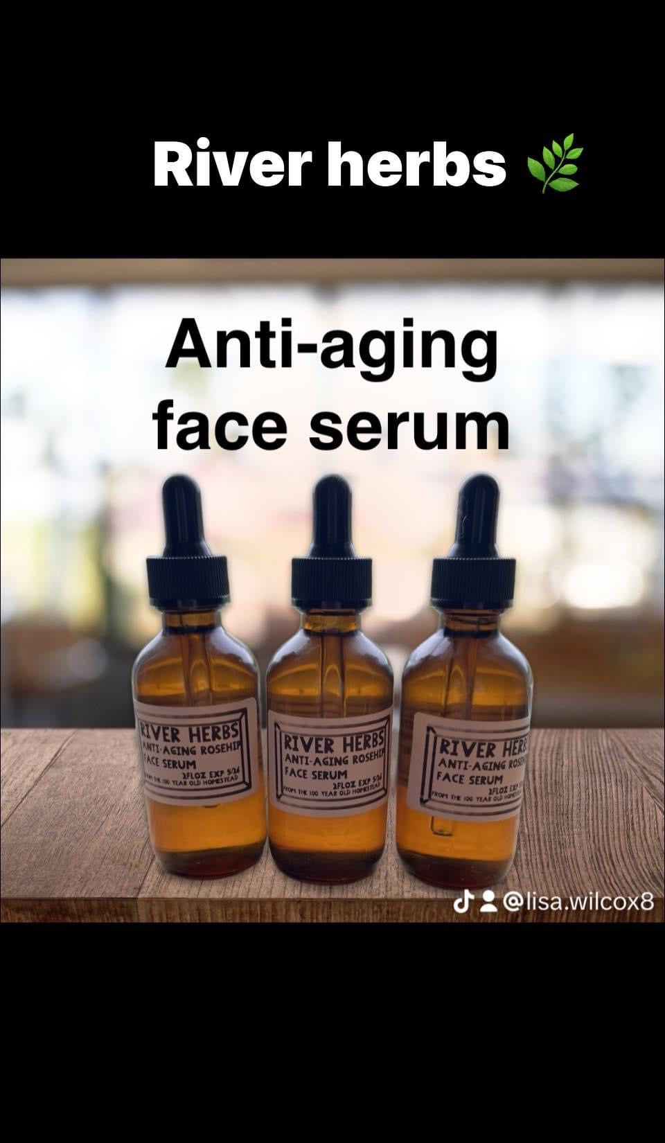 Anti aging face serum wrinkle help pure organic oil