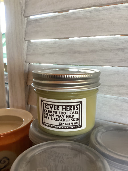 Natural dry cracked foot cream